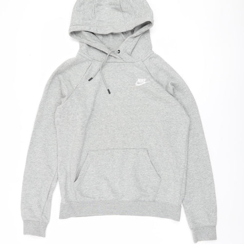 Nike Women's XS Grey Pullover Hoodie - Casual Comfort