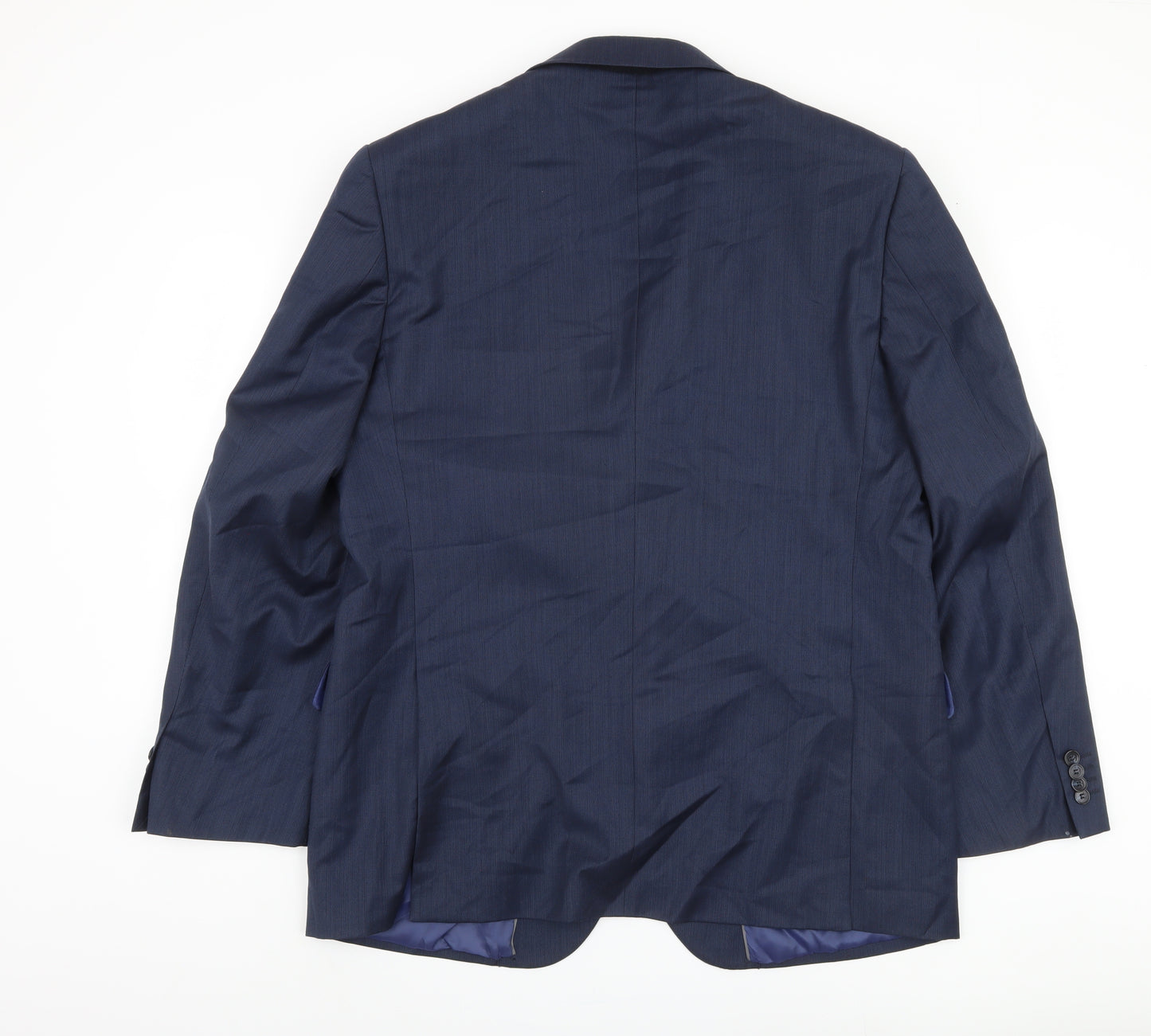 Marks and Spencer Men's Blue Wool Blazer 44 R