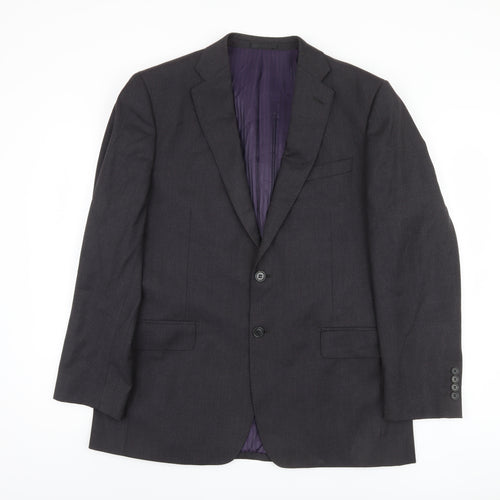 Savoy Taylors Guild Men's Grey Blazer 42 Short Classic