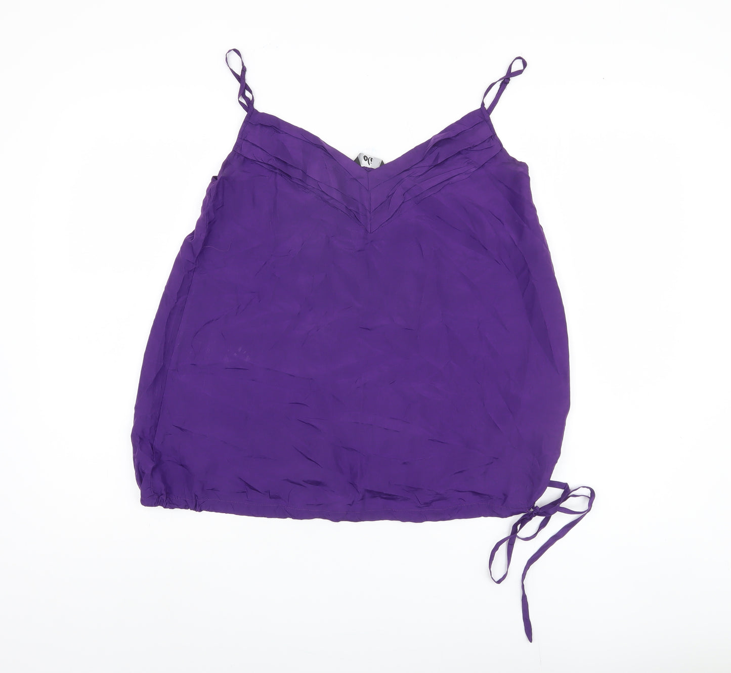 Oli Women's Purple Silk Camisole Tank Top Size 12