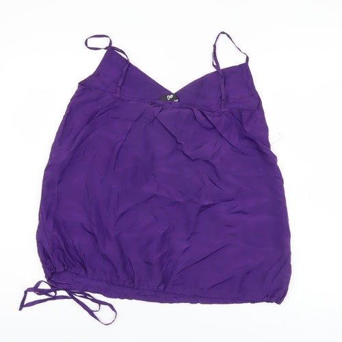 Oli Women's Purple Silk Camisole Tank Top Size 12
