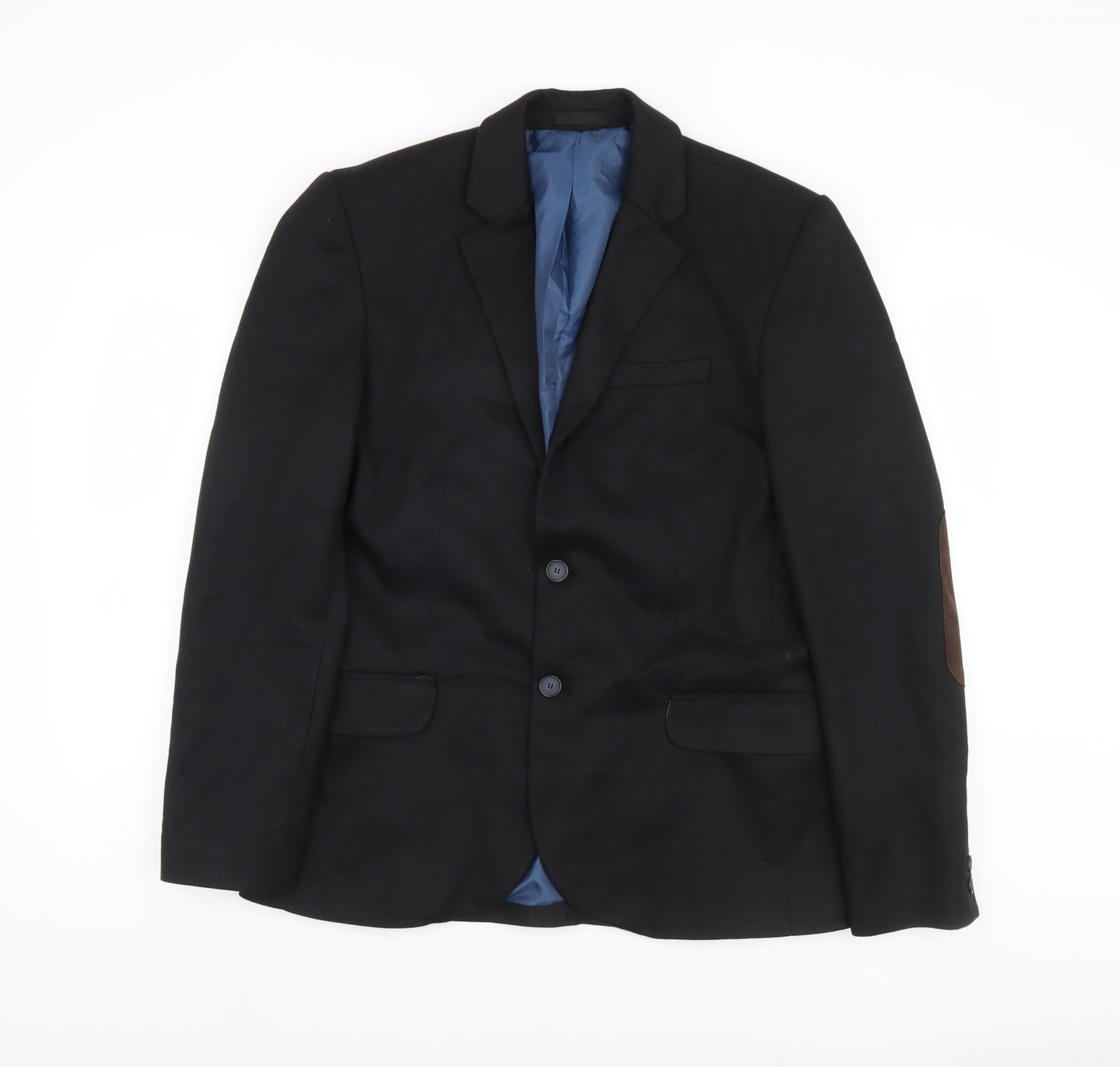 River Island Men's Black Jacket Blazer M