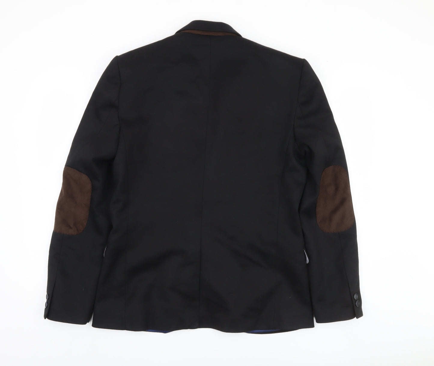 River Island Men's Black Jacket Blazer M