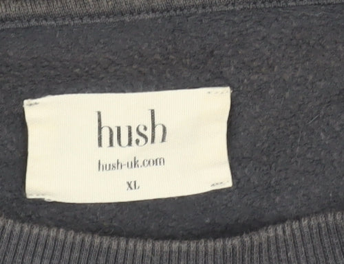Hush Women’s Black Crew Neck XL Sweatshirt