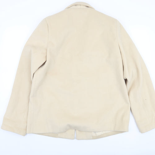 PrettyLittleThing Women's Beige Blazer, Size 10