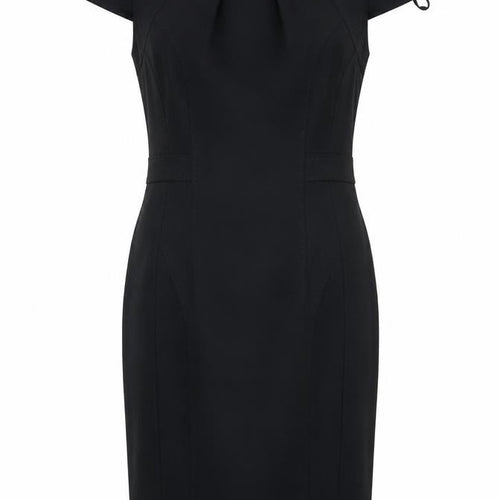 New Look Women's Black Sheath Dress, Size 10, Business Elegance