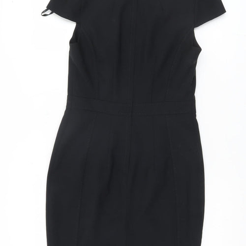 New Look Women's Black Sheath Dress, Size 10, Business Elegance