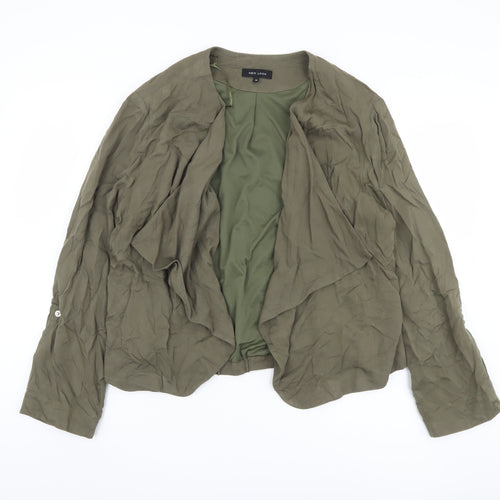 New Look Green Women's Jacket Size 16
