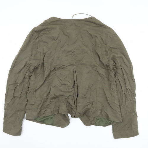 New Look Green Women's Jacket Size 16