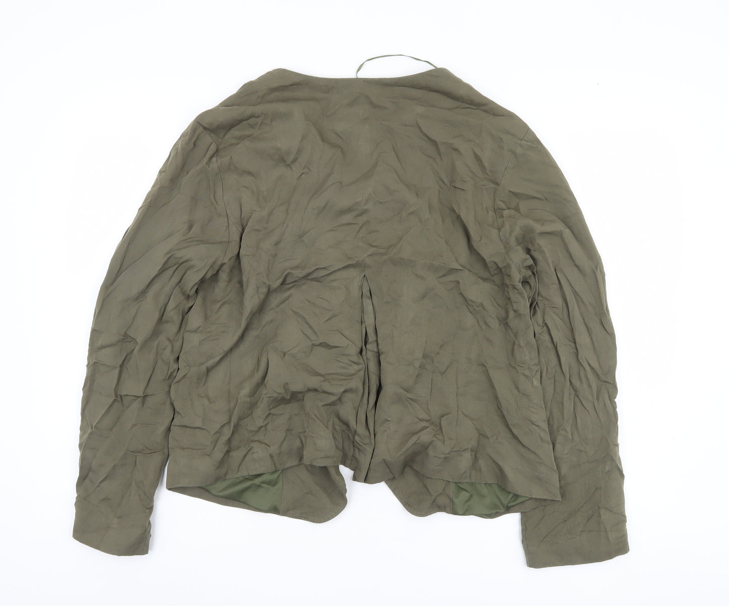 New Look Green Women's Jacket Size 16