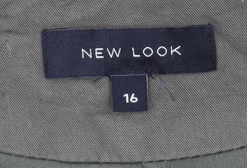 New Look Green Women's Jacket Size 16