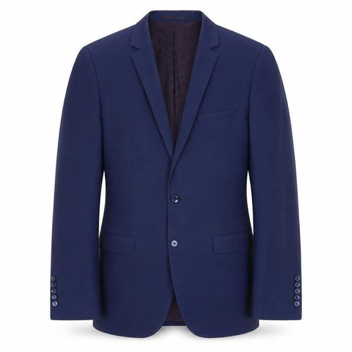Harry Brown Men's Blue Slim Fit Blazer, 42L