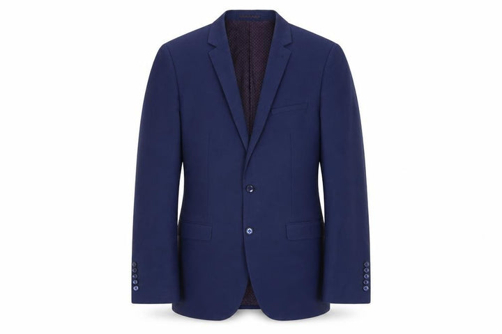 Harry Brown Men's Blue Slim Fit Blazer, 42L