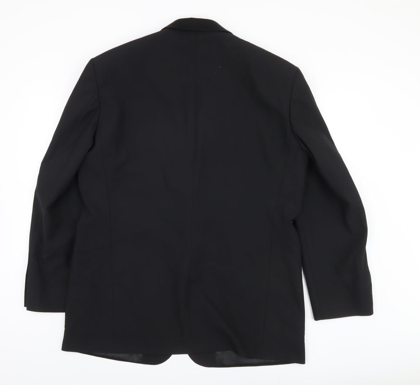 Marks and Spencer Men's Black Medium Blazer with Shawl Lapel