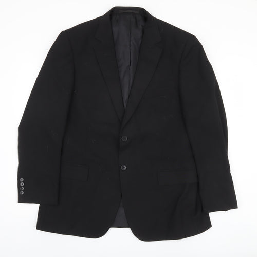 Marks and Spencer Men's Black Medium Suit Jacket