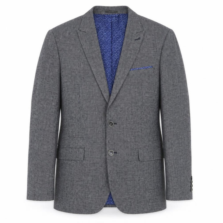 Marks & Spencer Men's Navy Check Blazer XL