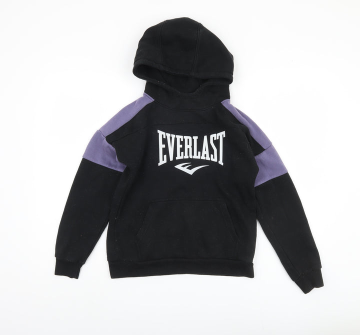 Everlast Boys Black Pullover Hoodie 11-12 Years