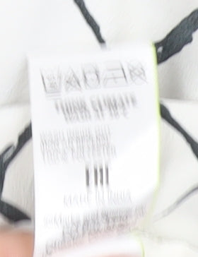 Marks and Spencer Women's White Check Blouse UK 20