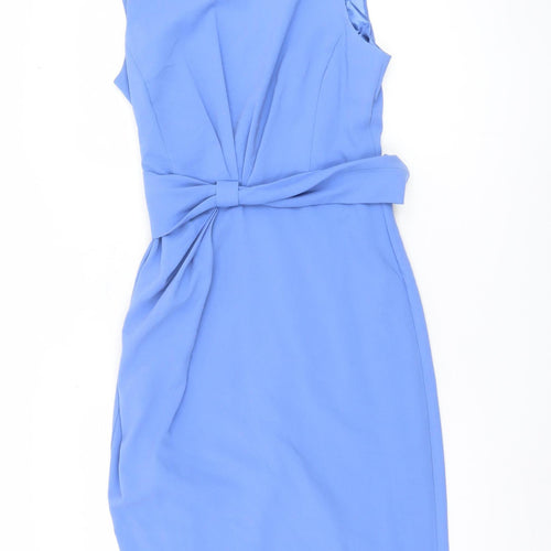 Next Women's Blue Sheath Dress Size 10