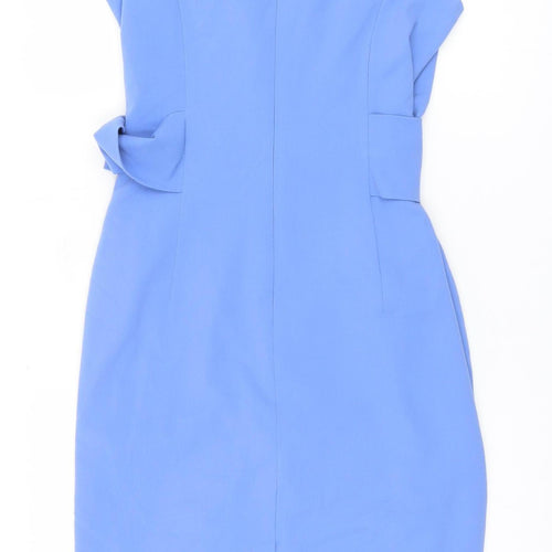 Next Women's Blue Sheath Dress Size 10