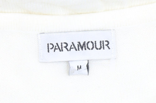 Paramour Ivory Women's Medium Cardigan, Embroidered