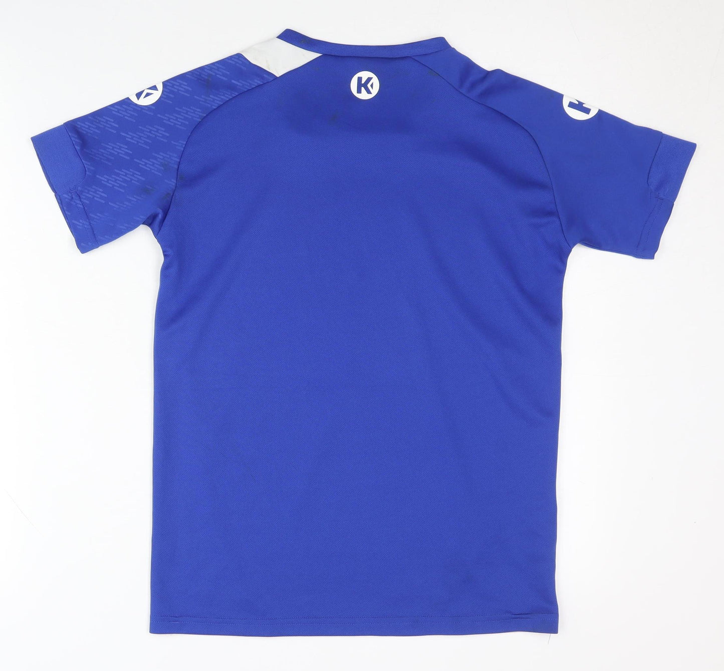 Kempa Boys Blue Athletic Gym T-Shirt 13-14 Years - Moisture Wicking