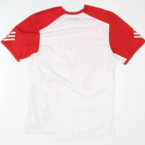 Adidas Men’s Red Gym T-Shirt S Short Sleeve