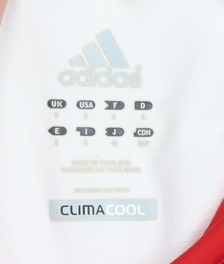 Adidas Men’s Red Gym T-Shirt S Short Sleeve