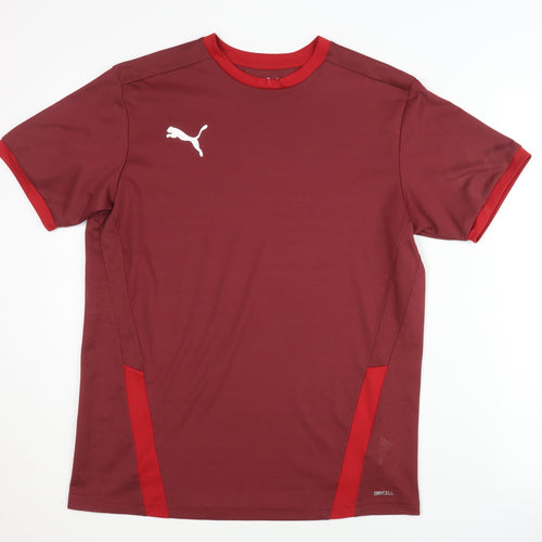 Puma Boys Red Jersey T-Shirt 15-16 Years