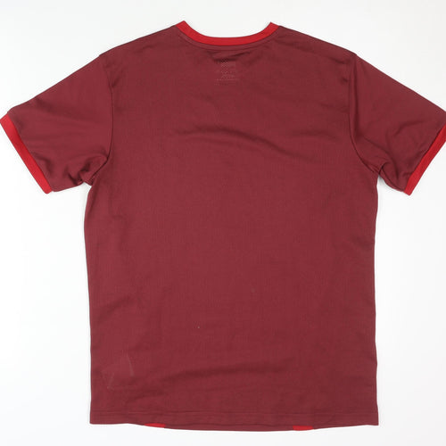 Puma Boys Red Jersey T-Shirt 15-16 Years