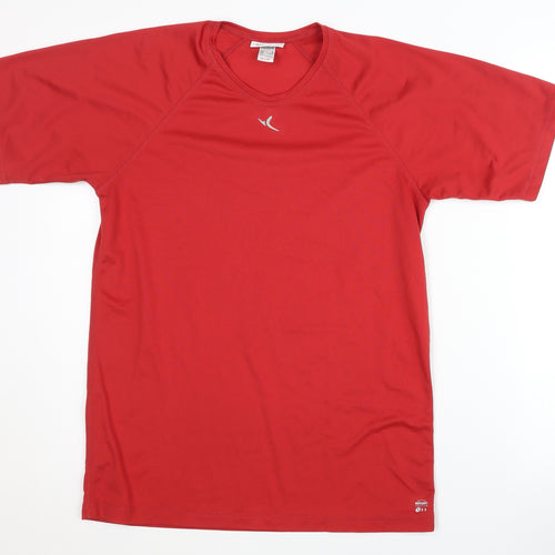 Decathlon Men's Red Gym T-Shirt, Size S