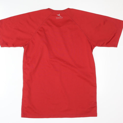 Decathlon Men's Red Gym T-Shirt, Size S