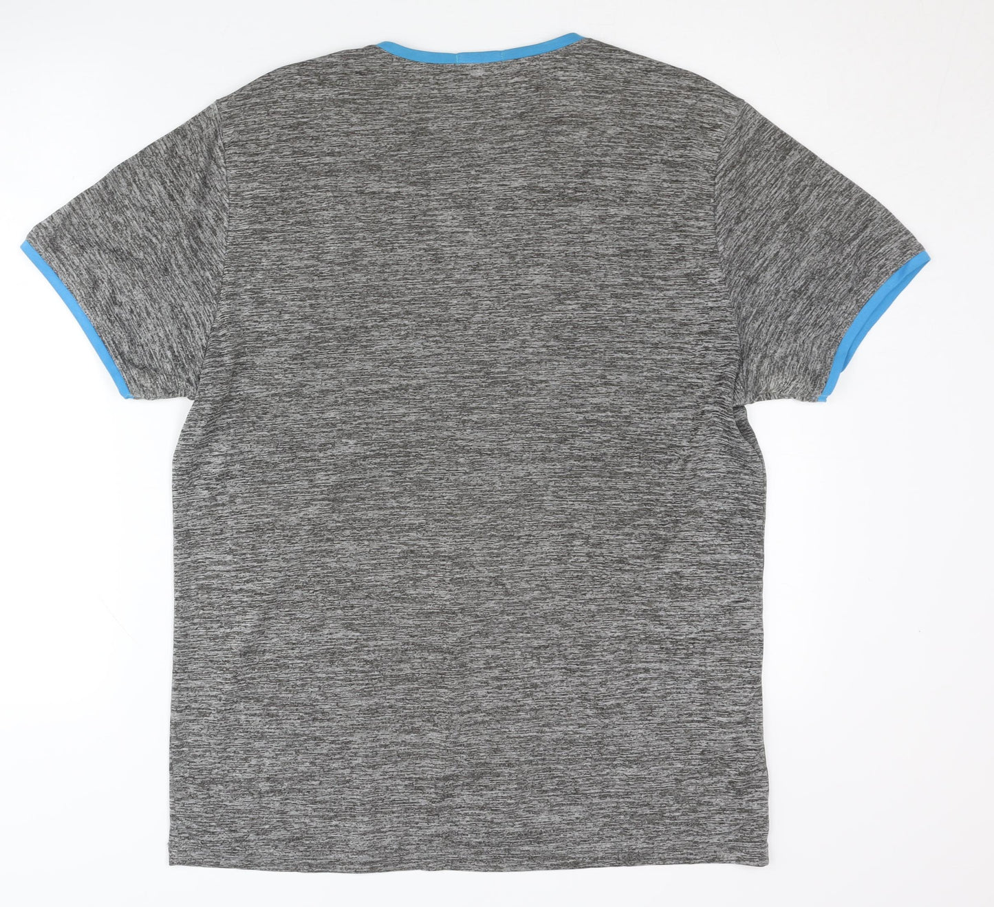 C&K Collection Men's Grey 2XL T-Shirt for CrossFit