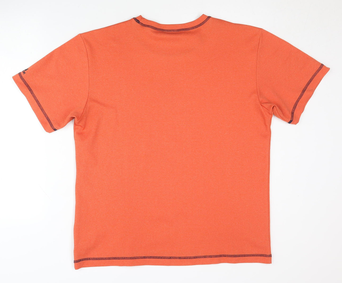 OCK Men's Orange T-Shirt L - Graphic Crew Neck