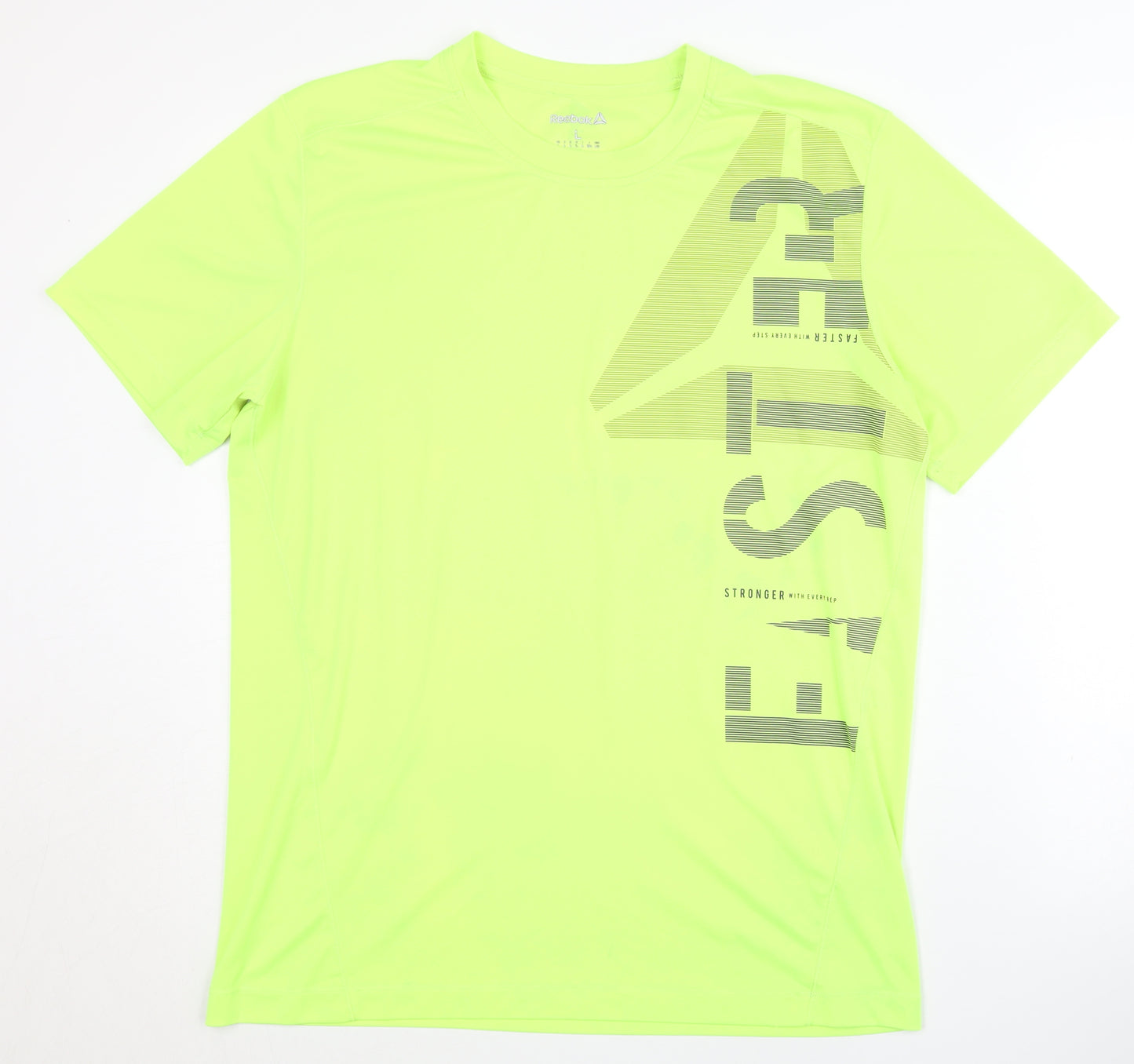 Reebok Men's Green L T-Shirt, Gym & Training