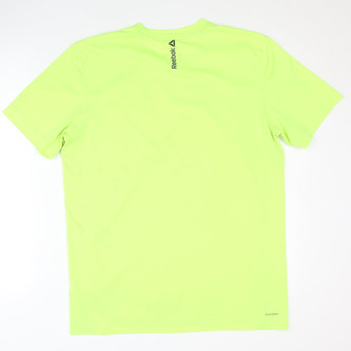 Reebok Men's Green L T-Shirt, Gym & Training