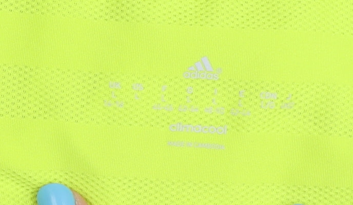 Adidas Women's Green Running T-Shirt, M