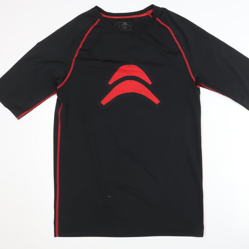Crane Men's Black XL Pullover T-Shirt