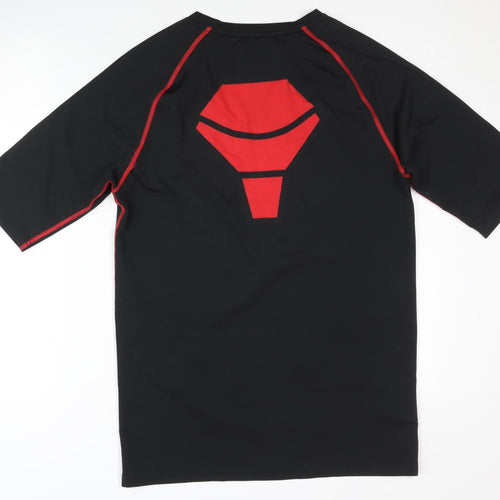Crane Men's Black XL Pullover T-Shirt