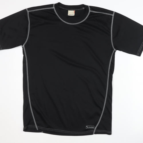 Reward Men's Black Athletic T-Shirt, Size L