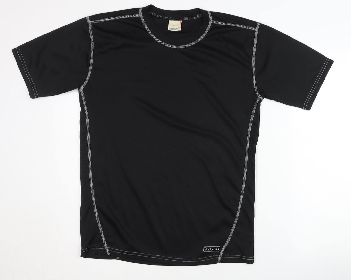 Reward Men's Black Athletic T-Shirt, Size L