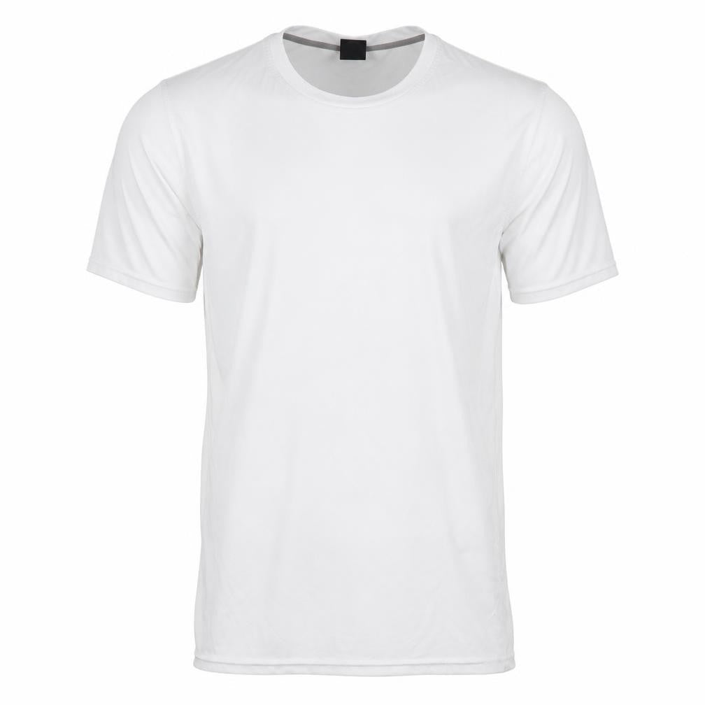 Front view of Tren Men's White XL Basic T-Shirt - New
