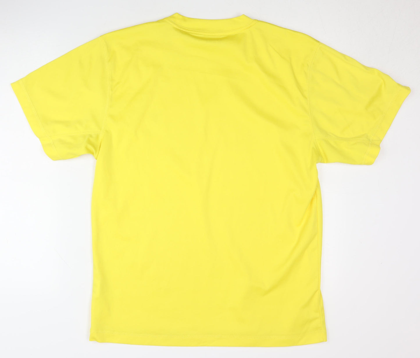 Runners Point Men's Yellow Running T-Shirt, Size L
