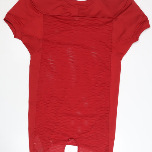 Decathlon Men's Red M Football Jersey T-Shirt