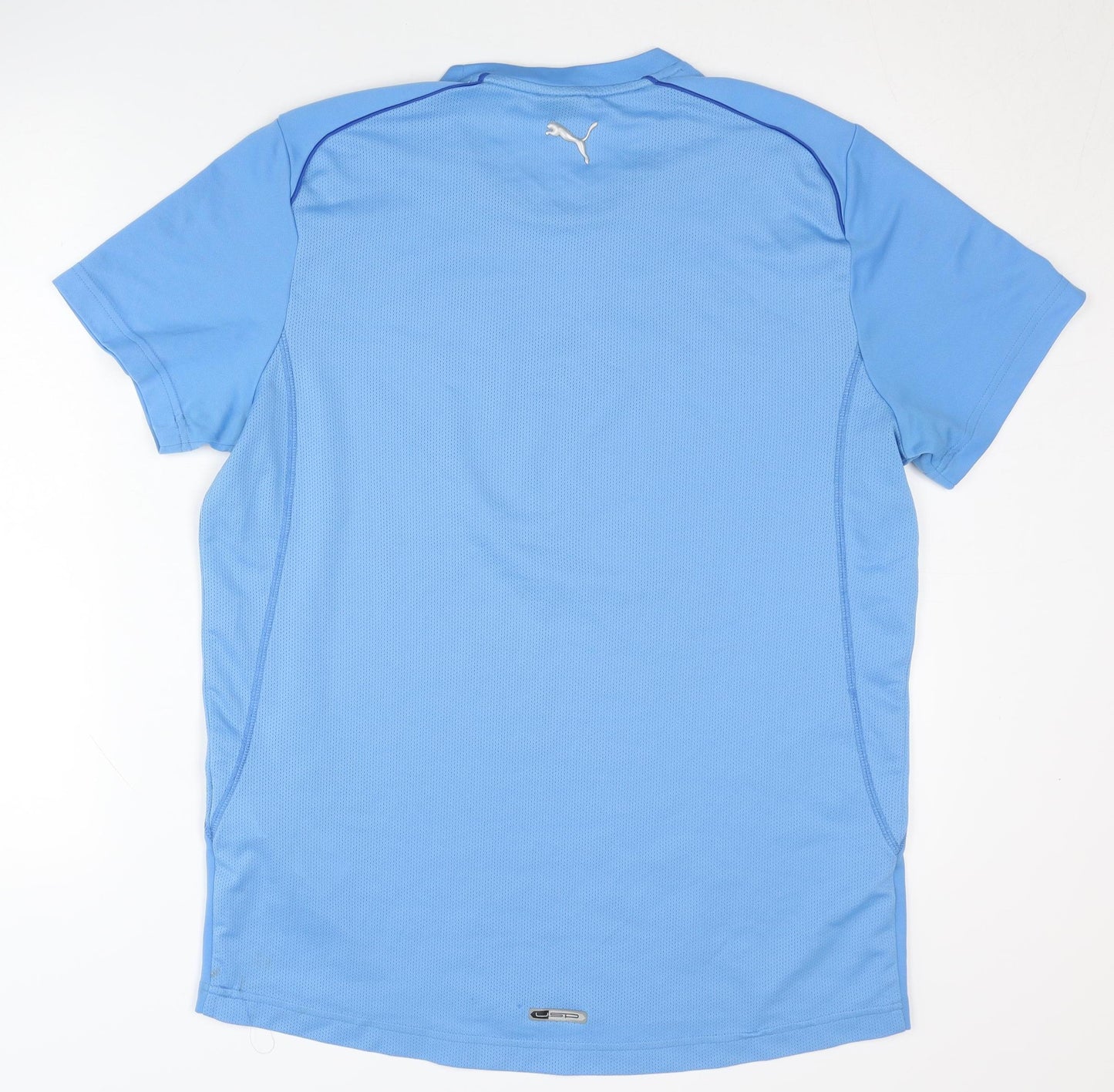 Puma Men's Blue Gym T-Shirt Size L