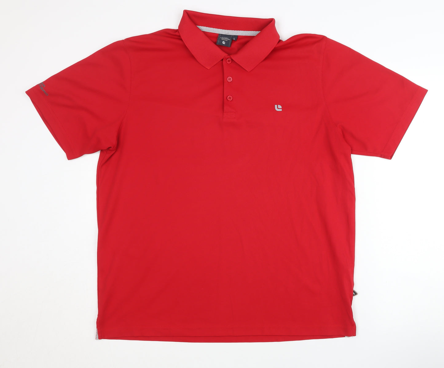 Linea Primero Men's Red Polo Shirt L - Casual Comfort