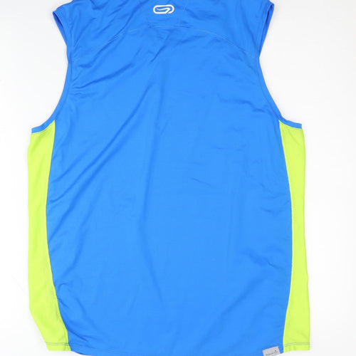 Kalenji Men's Blue Running Tank XL - Moisture Wicking