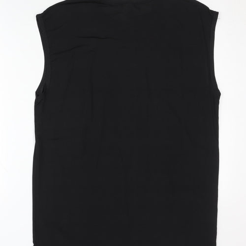 SineS Men's Black XL Basic Tank Top