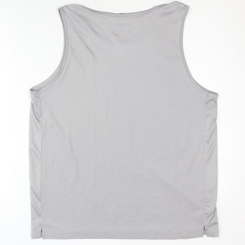 GSA Men's Grey Athletic Tank Top M