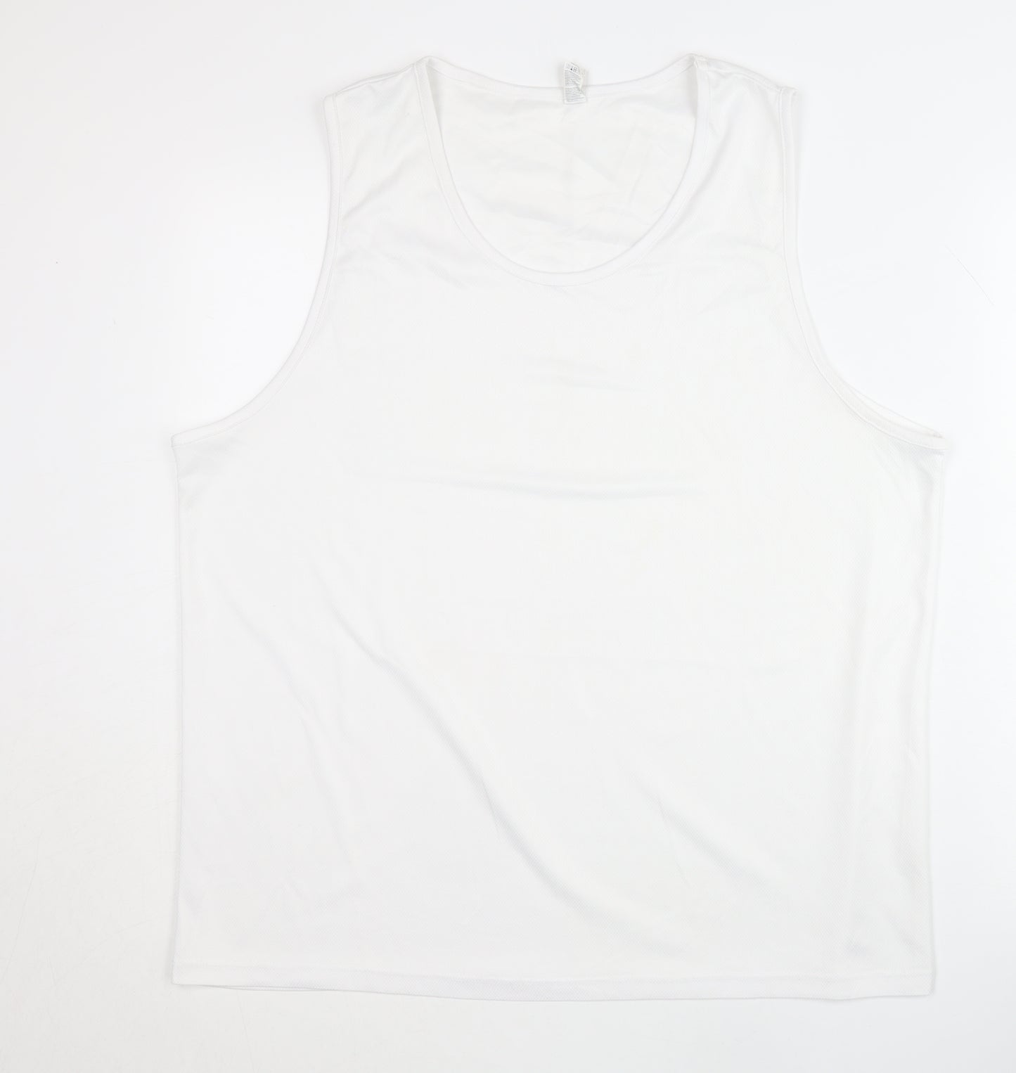 SOL'S Men's White 3XL Tank Top Sleeveless Sporty